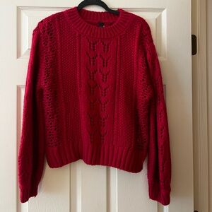 Ayla pink sweater - Size L